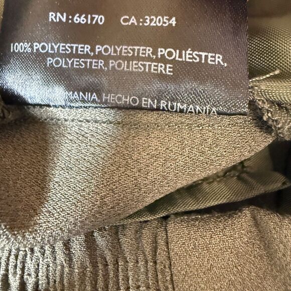 Anthropologie Women's M Green The Essential Pull-On Trouser Pockets - Picture 11 of 15